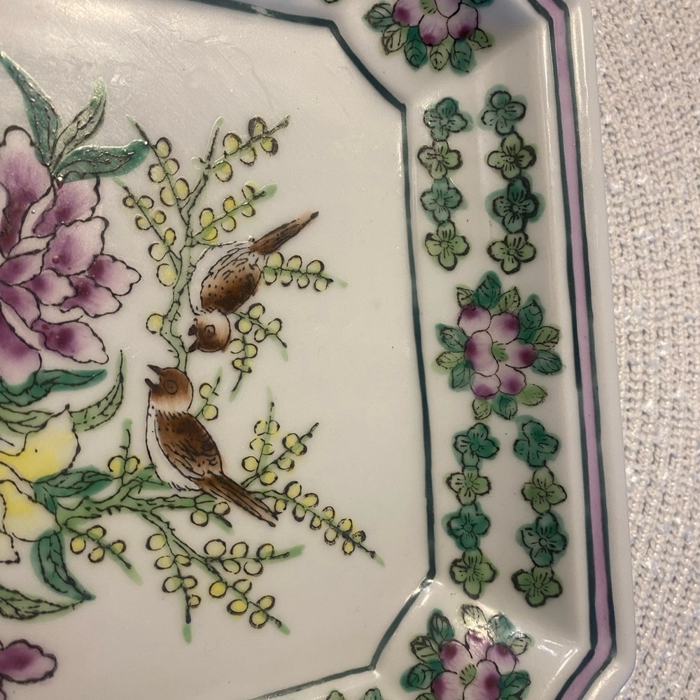 Nora Fenton Floral Dish - Picture 4 of 6